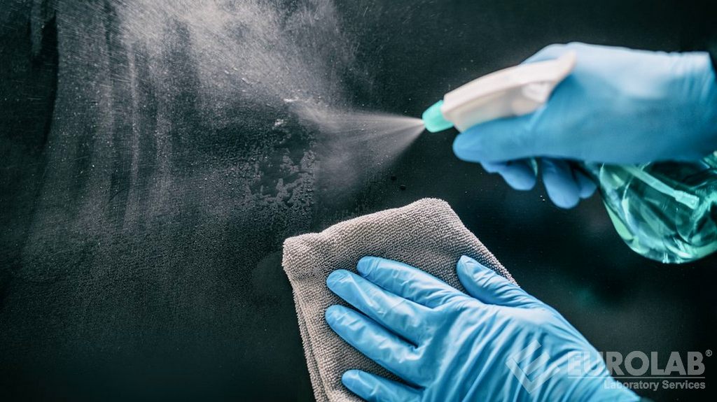 Dezenfektan Testi Olarak EPA Bakır Yüzeyler